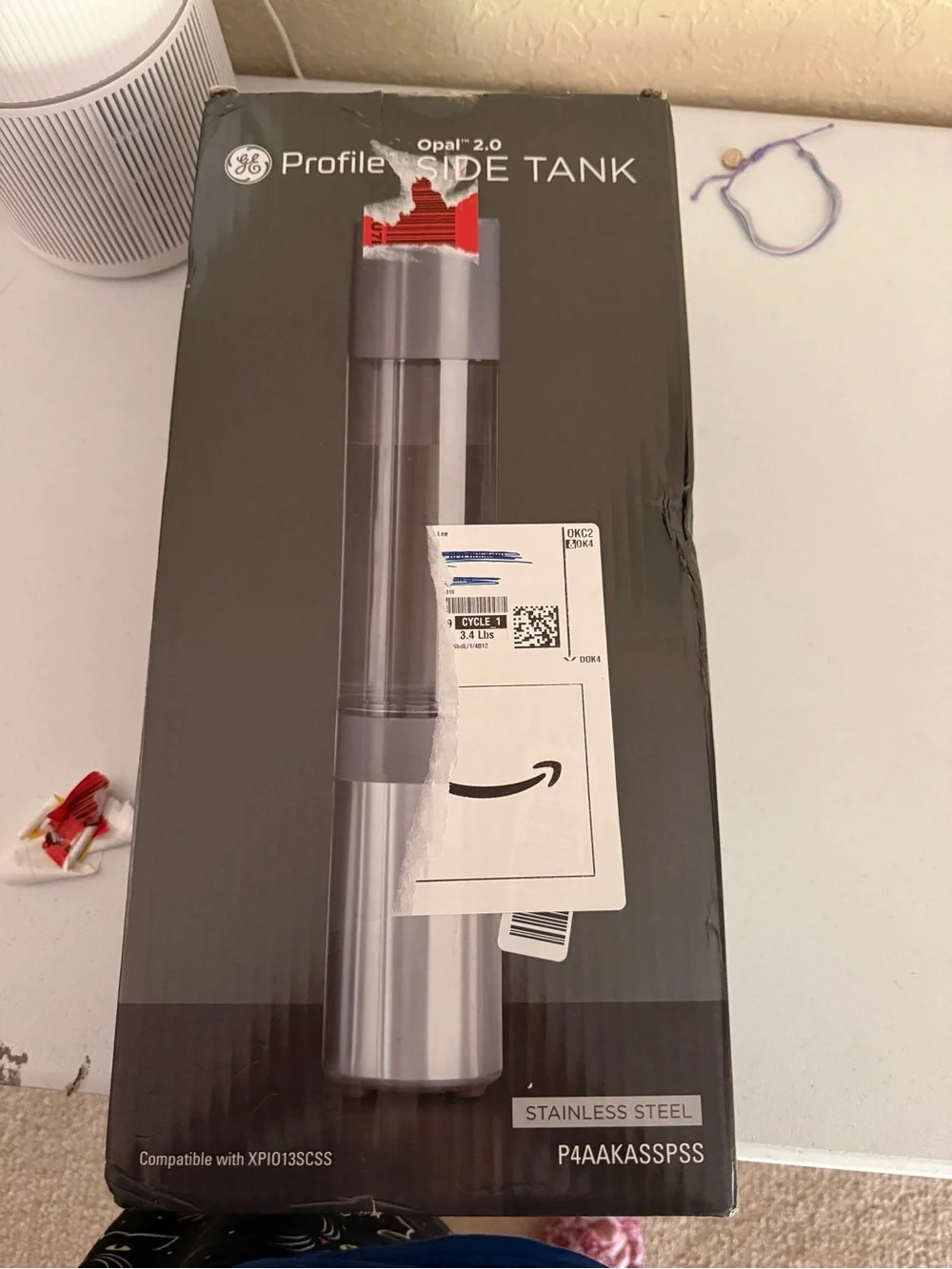 GE Profile Opal 2.0 Side Tank - Silver
